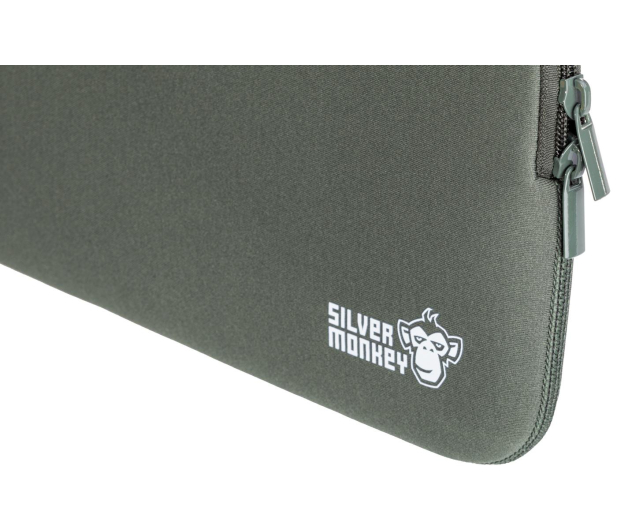 SILVER MONKEY EasySleeve etui na laptopa 14,1" zielone SM-GSLV14-GRN - 613302 - zdjęcie 4